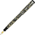 Conklin Duragraph Fountain Pen Cracked Ice - Fine Nib, Luxury Writing Instrument, Premium Resin Finish