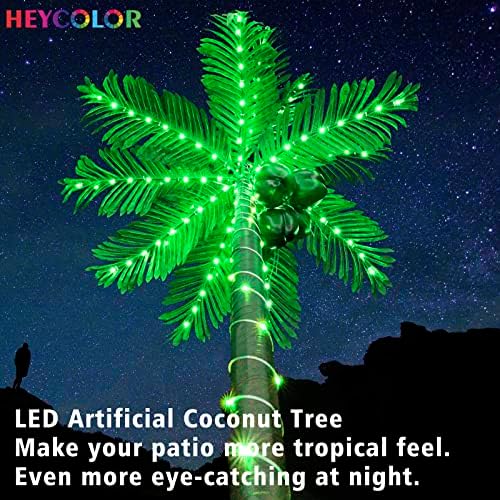7ft light up palm trees outdoor with remote, package contents