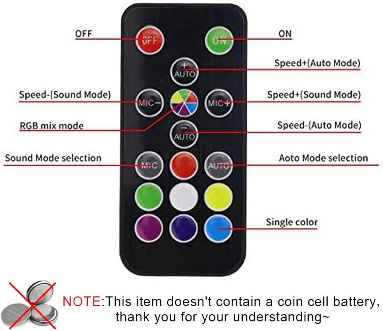 Stage Strobe Light, Super Bright Flash Stage Lighting, Sound Activated and Sp...