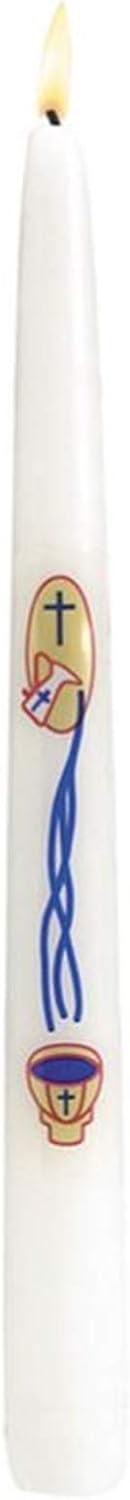 Will & Baumer 1 X Candle - Baptismal - My Baptism - Taper - 7/8 x 10