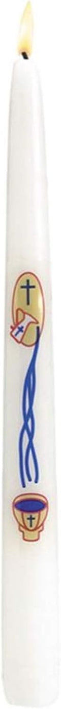Will & Baumer 1 X Candle - Baptismal - My Baptism - Taper - 7/8 x 10