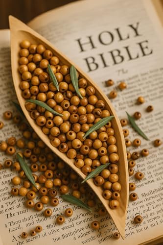 jerusalem olive wood making a rosary beads supplies, view 9
