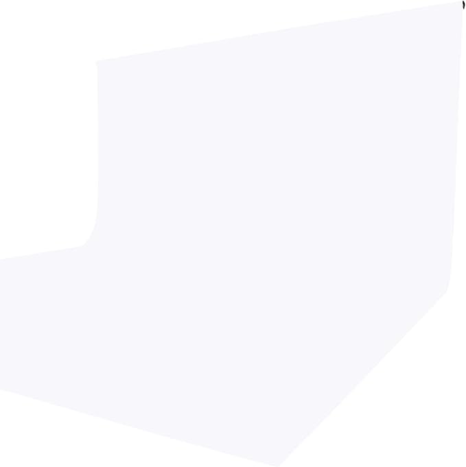 ISSUNTEX 5X7 ft Background Muslin Backdrop, Photo Studio, Collapsible High Density Screen for Video Photography and Television-White