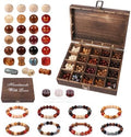 bracelet making kit for adults, 397pcs 10mm wooden, main product view