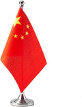 China Flag Chinese Flags, Small Mini Chinese Desk Flag, Used for Table Office Classroom Home Patriotic Events Decorations