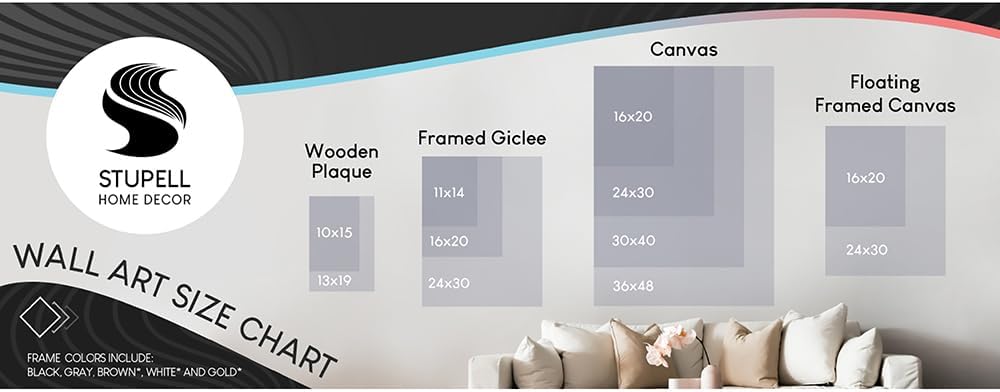 Stupell Industries agp-105 Wall Plaque, 13 x 19 (Pack of 2)