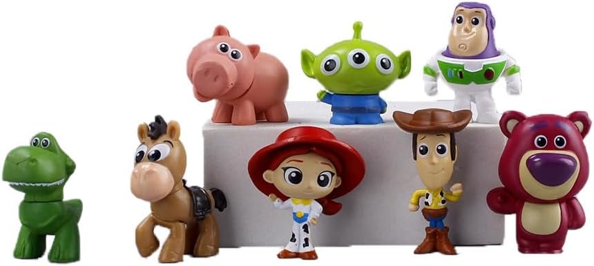 Toy Story cake topper Set 8Pcs Toys cake decorations for party supplier birthday