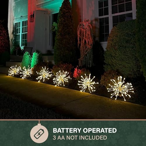 fraser hill farm 16-in. prelit led starburst with, view 9