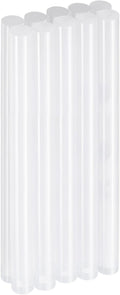 HARFINGTON 10pcs Hot Glue Sticks 0.43" Dia x 5.91" Long EVA Mini Hot Melt Adhesive Glue Stick for Hot Melt Gun Wood Plastic Glass Flowers Fabrics Foam, Clear