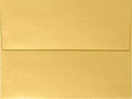 LUXPaper A7 Invitation Envelopes | Peel & Press | 5 1/4" x 7 1/4" | Gold Metallic | 80lb. Text | 1,000 Qty
