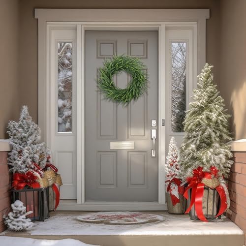 26 inch pine wreath christmas wreaths for front, view 9