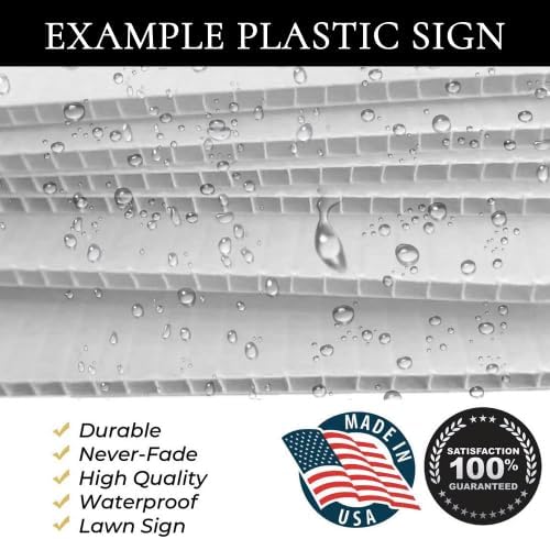 Wedding Welcome Sign, Minimalist Wedding Welcome Sign, 12" x 18" (Small), 27" (Medium), 36" (Large), Plastic, Modern, Pole Mount, Weather