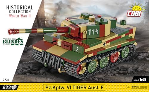 cobi musee des blindes collection pz.kpfw. vi tiger, side view