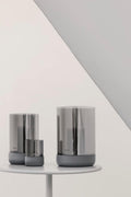 blomus Calma Hurricane Lamp for Tealight - Steel Grey