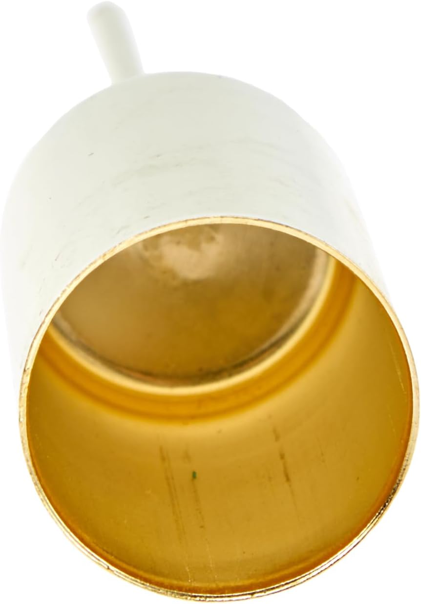 Riffelmacher 10860 Metal Taper Candle Holder, 2.3 x 11 cm, Pack of 4, Gold, Arrangement, Advent Wreath, Decoration, Christmas