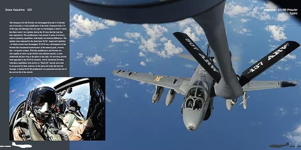 grumman ea-6b prowler: aircraft in detail (duke hawkins) shown in use