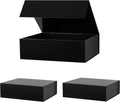 extra large black gift box 19x16x6 inches, huge, main product view
