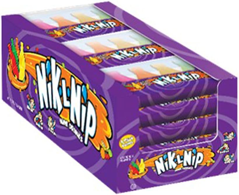Nik L Nip Candy Wax Bottles - 72 ct