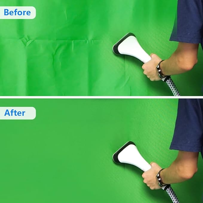 HEMMOTOP Green Screen Backdrop, 10 x 20 ft Large Chromakey Greenscreen Background Cloth for Live Streaming, Photography, Zoom, Camera Interview (Only Backdrop Without Stand)
