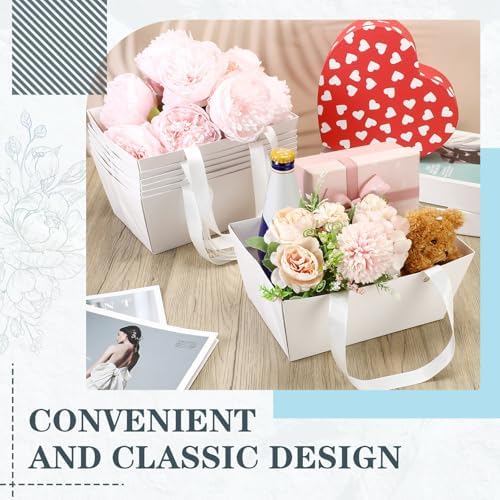 glenmal 72 pcs baskets for gifts waterproof empty, side view