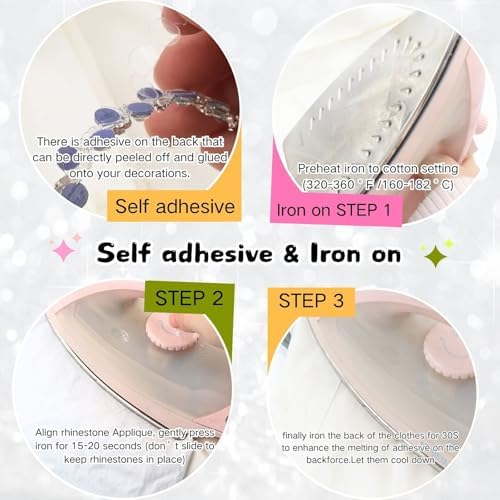 6 yards silver white self adhesive rhinestone ribbon, side view