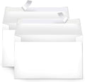 Amazon Basics A9 Blank Invitation Envelopes with Peel and Seal Closure, 5-3/4 x 8-3/4 Inches, White - Pack of 100