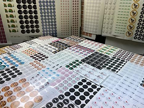 125 avgrafx 3x2 Rectangle Custom Personalized Stickers Labels: Vinyl Waterproof, Dishwasher Safe Made in USA - Logo, Text, Image for Car Sticker Printer, Small Business Packaging Supplies