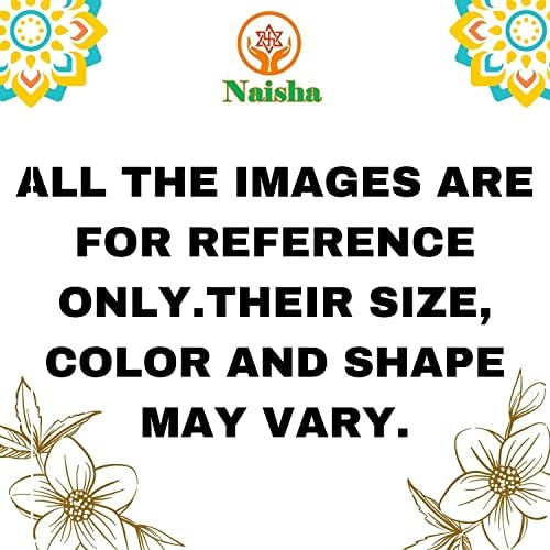 naisha 1001 pcs natural rudraksha beads, 8mm loose, side view