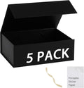 black gift box,13x11x5.3 large gift boxes with lids, main product view
