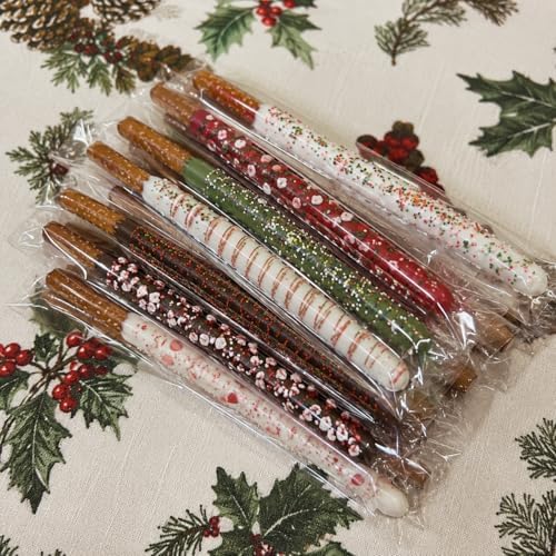 EKAPACKAGING 200Pcs 2x10 Inches Self Sealing Cellophane Bags Clear Pretzel Rod Bags for Treat, Candy Melts, Cookie, Popsicle, Ice Pop