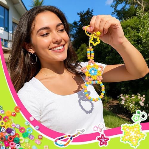 simetufy 10000pcs pony beads bulk 30 colors for, view 10