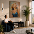 canvas floater frame for 1”–1.25”deep gallery wrapped canvas, main product view