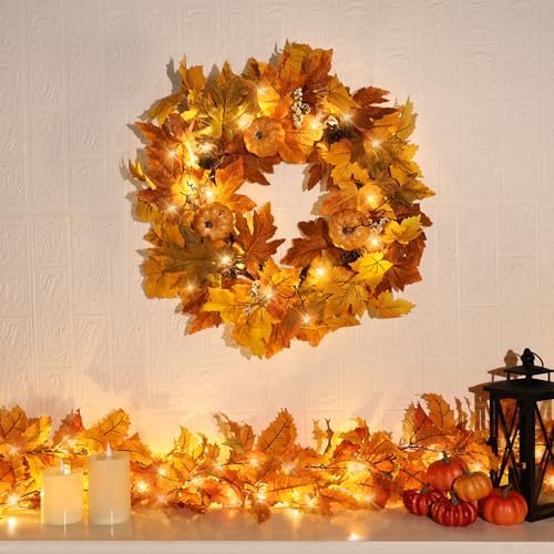 fall wreaths for front door outside autumn wreath shown in use
