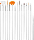 30 pcs Cake Painting Brushes, Cake Decorating Brushes Food Paint Brush Fondant Sugar DIY Tools Set Cake Decorating Tools Cookie Brushes Set Stocking Stuffers for Bakers