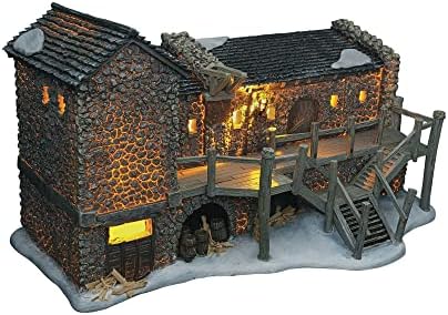 department 56 game of thrones village night's watch showing dimensions