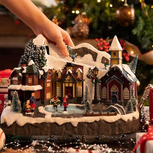 valery madelyn christmas ski resort showing dimensions