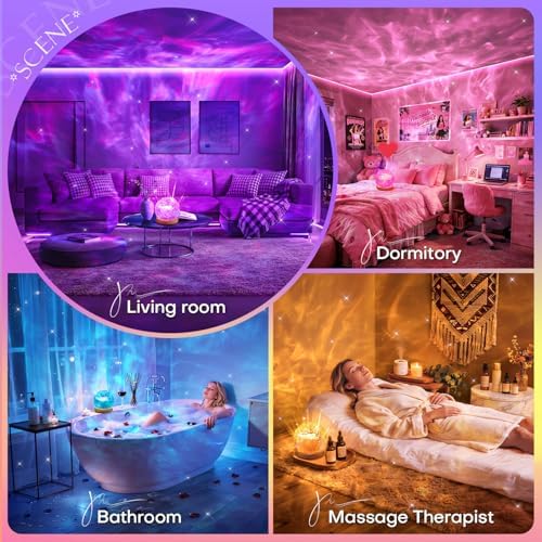 ambient lighting, 16 colors led lights for bedroom, close-up detail