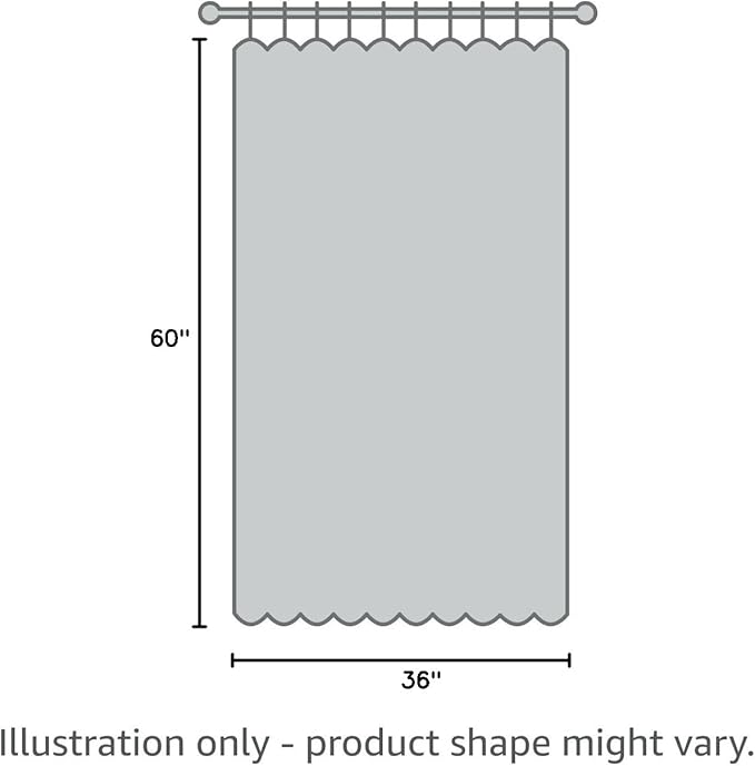 Elrene Home Fashions Autumn Pumpkin Grove Window Tier Set and Kitchen/Café Valance, 60"x36" (Set of 2 Tiers & Valance), Multi Color