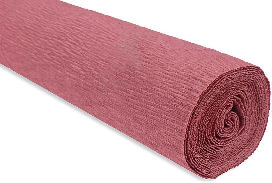 FloristryWarehouse Crepe Paper roll 180g (20 Inches Wide x 8ft Long) Dusky Damson (Shade 620)