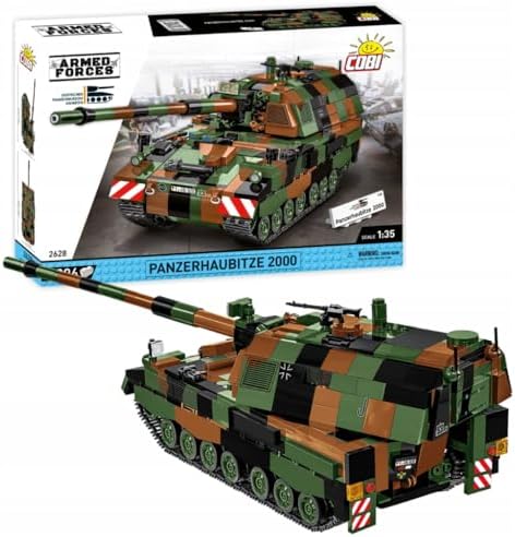 cobi armed forces panzerhaubitze 2000 tank building set, main product view