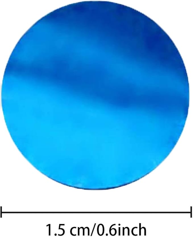 Blue Foil Confetti,Round Dots Glitter Table Confetti,Sparkling for Party Decorations(1.76 OZ)