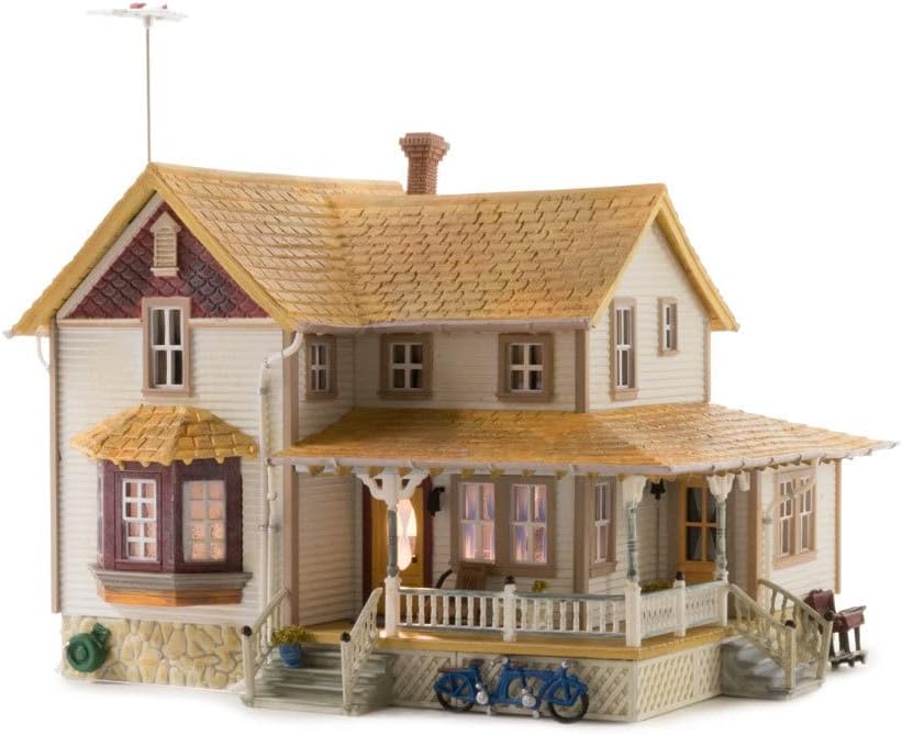 woodland scenics landmark structures built & ready corner, main product view