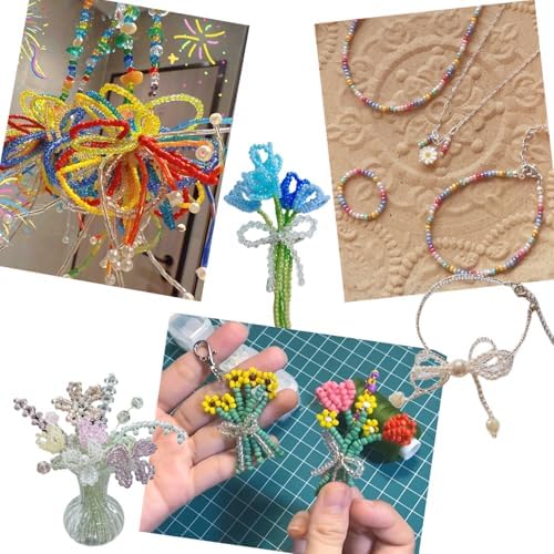 eutenghao 81600pcs glass seed beads craft beads 6/0,8/0,12/0, view 9