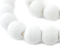 jumbo recycled glass beads, 21–25mm – african sea, main product view