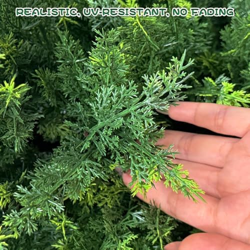28 inch artificial cedar tree with pot, compact on a desk or shelf