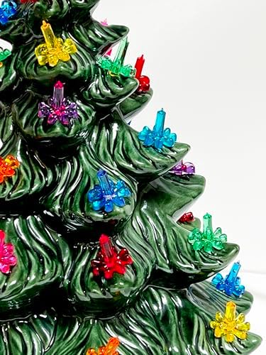 National Artcraft Candle Blossom Ceramic Tree Light Ornaments - (90/Pk) (Multi-Colored)