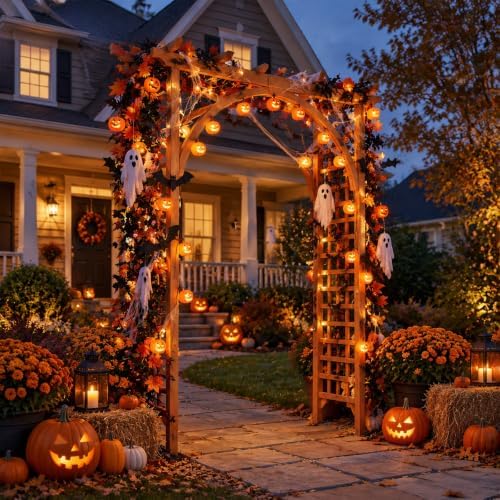 wood arbor, 84 inch wooden garden arch with showing dimensions