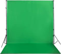 Green Screen Backdrop 5x7ft Photo Backdrop Chromakey Muslin Portrait Green Backdrop for PS Keying/Video Creation/Studio Portrait Shoots