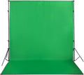 Green Screen Backdrop 8x10ft Photo Backdrop Chromakey Muslin Portrait Green Backdrop for PS Keying/Video Creation/Studio Portrait Shoots