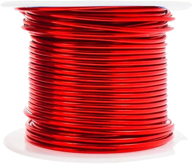 Mandala Crafts 14 Gauge Anodized Aluminum Craft Wire for Jewelry Making - 240 FT Colored Flexible Rainbow Combo Wire - Bendable for Bonsai Armature Crafting Sculpting